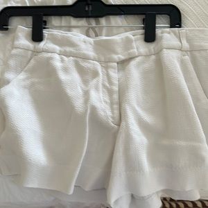 Veronica beard white shorts